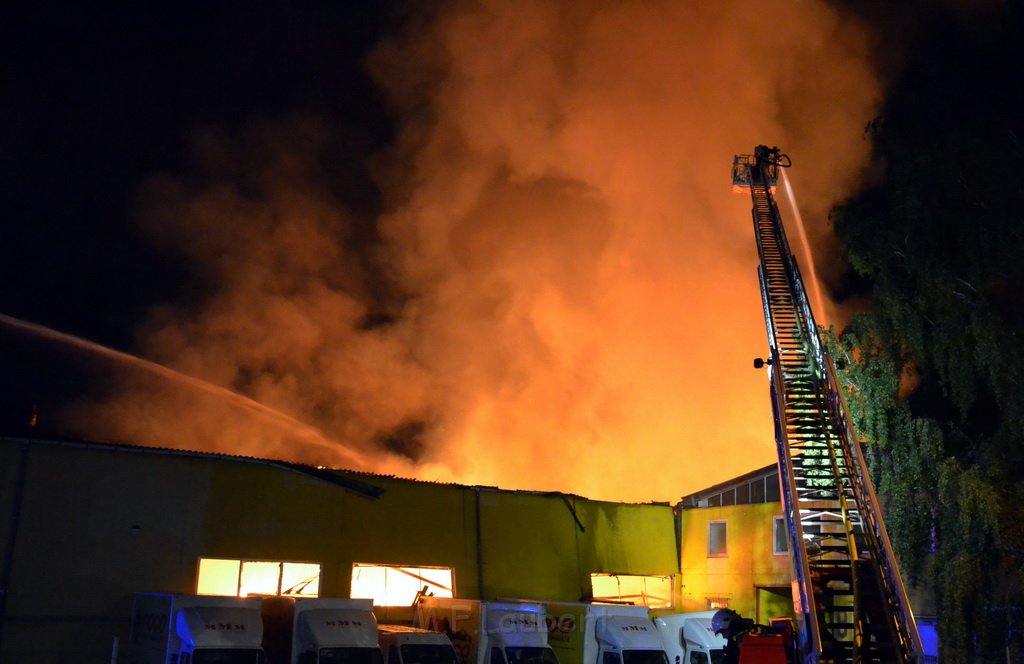 Grossfeuer Poco Lager Koeln Porz Gremberghoven Hansestr P098.JPG - Miklos Laubert